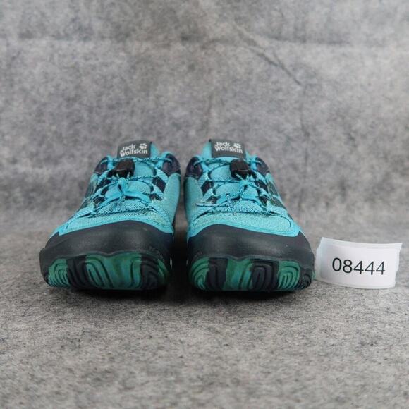 Jack Wolfskin Shoe Kids 2 Athletic Casual Trainer Blue Tree Climbing Grip Active - Picture 3 of 14